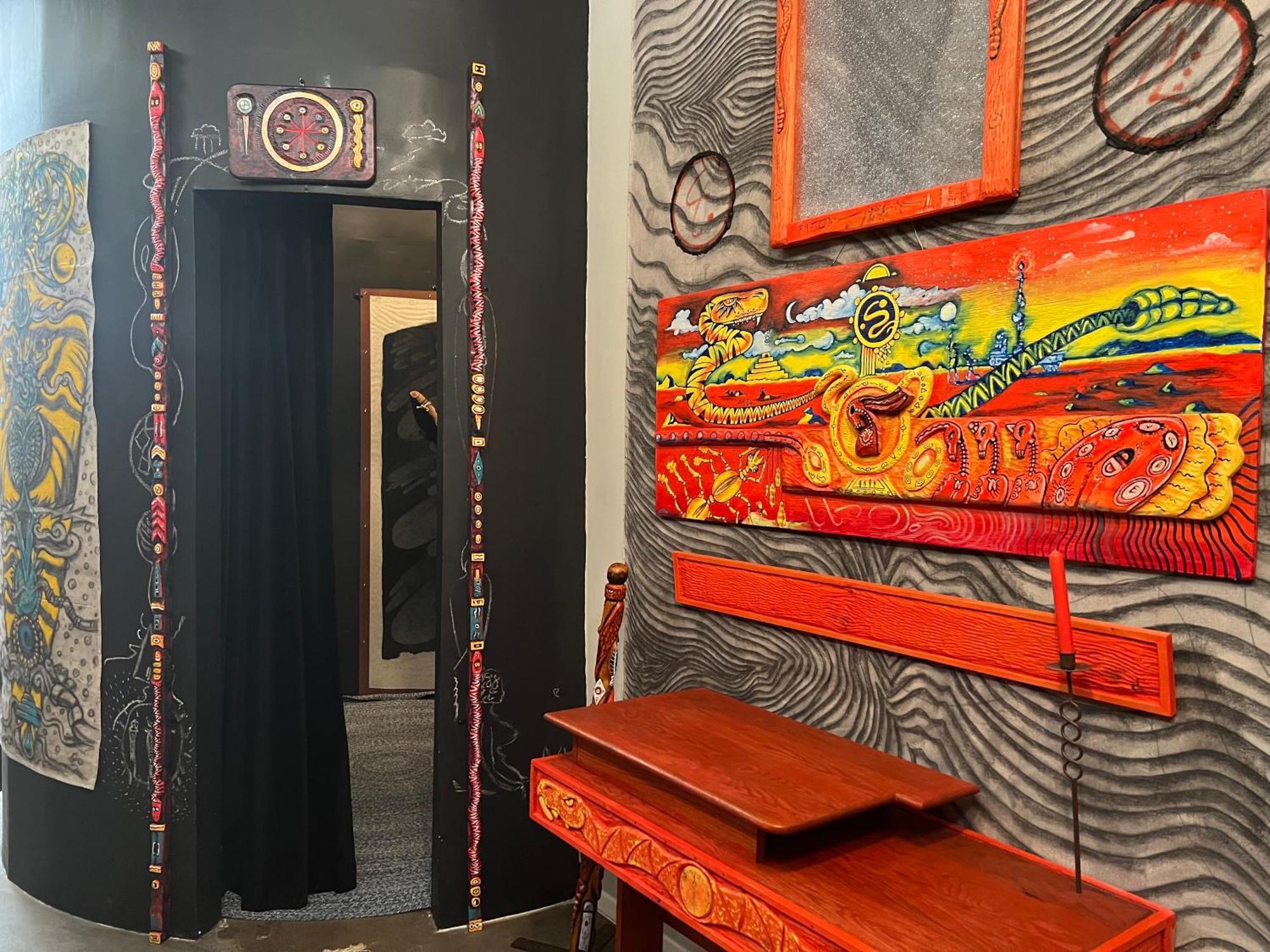 Space Castle: A 1950S Gas Station Transformed Into An Art Themed Wonderland Трут ор Консекуенсес Екстериор снимка